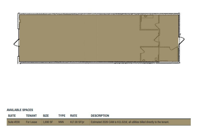 2301 W Division St, Saint Cloud, MN for lease Floor Plan- Image 1 of 7