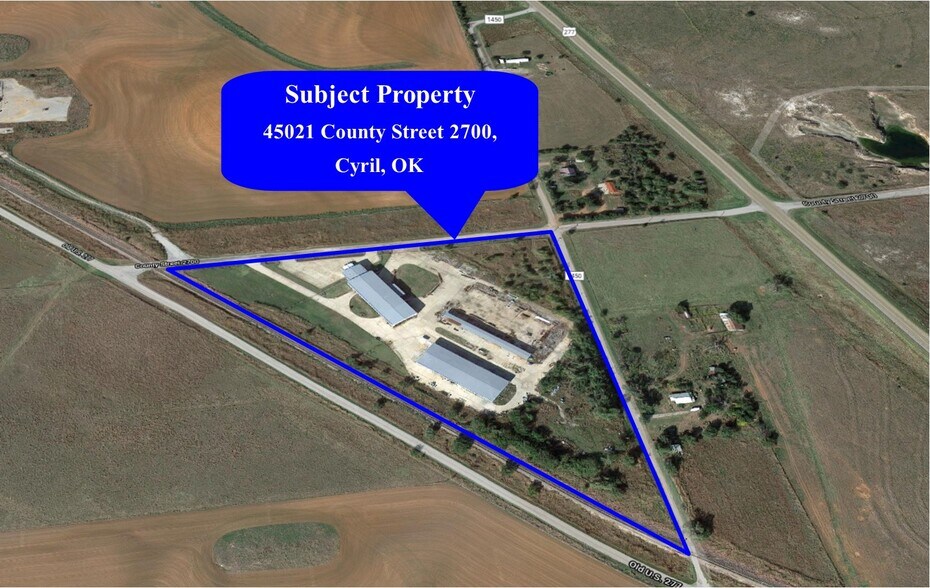 45021 County Street 2700, Cyril, OK à vendre - Photo du bâtiment - Image 3 de 11