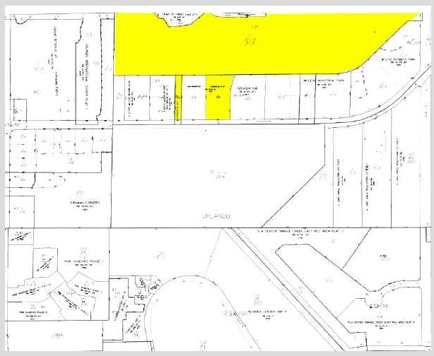 5257 L B McLeod Rd, Orlando, FL à louer - Plan cadastral - Image 2 de 3