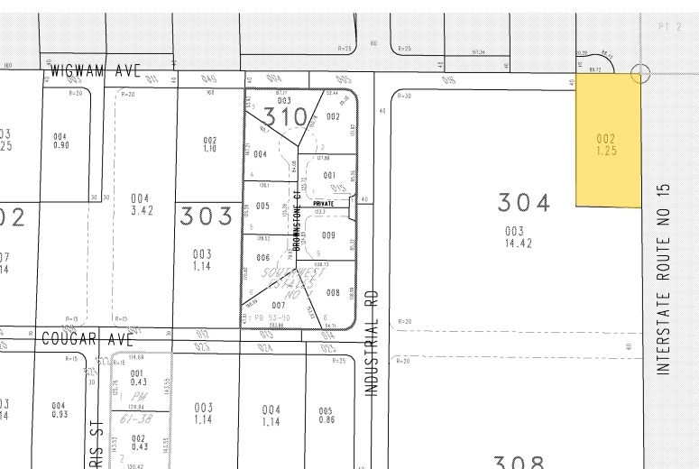 Wigwam Ave, Las Vegas, NV à vendre - Plan cadastral - Image 2 de 2
