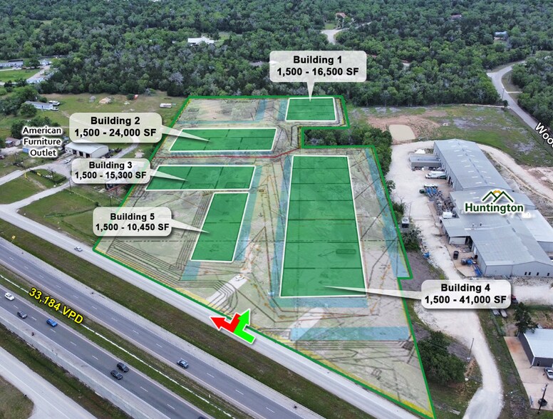 1290 Hwy-71, Bastrop, TX à louer - Photo du bâtiment - Image 2 de 8