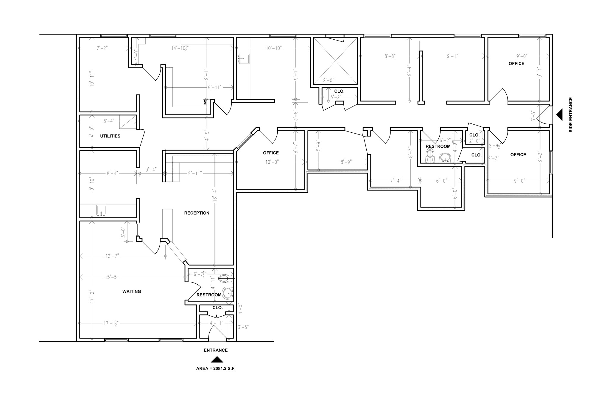 1100 W University Dr, Rochester, MI à louer Plan de site- Image 1 de 3