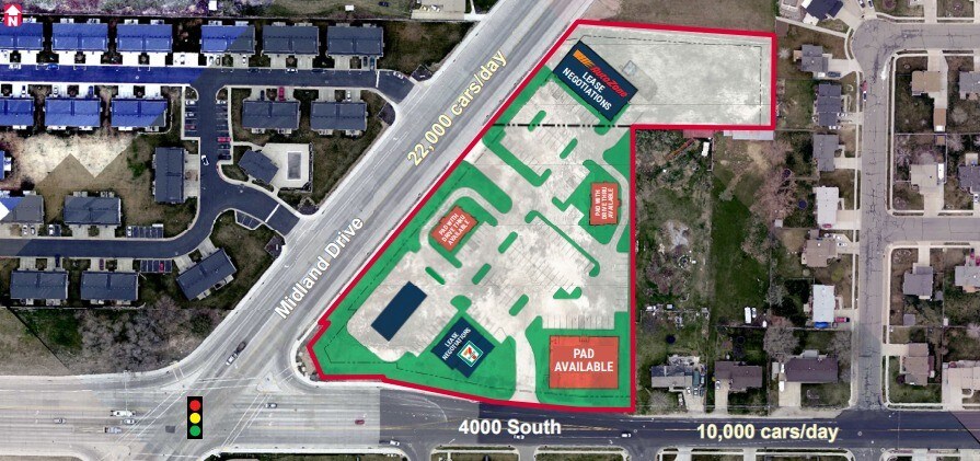 4000 S Midland Dr, Roy, UT à louer - Photo du bâtiment - Image 1 de 1
