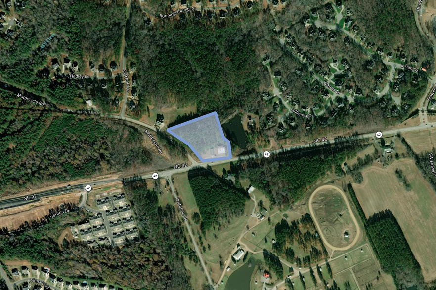 4095 NC 42 Hwy, Clayton, NC for lease - Aerial - Image 1 of 1