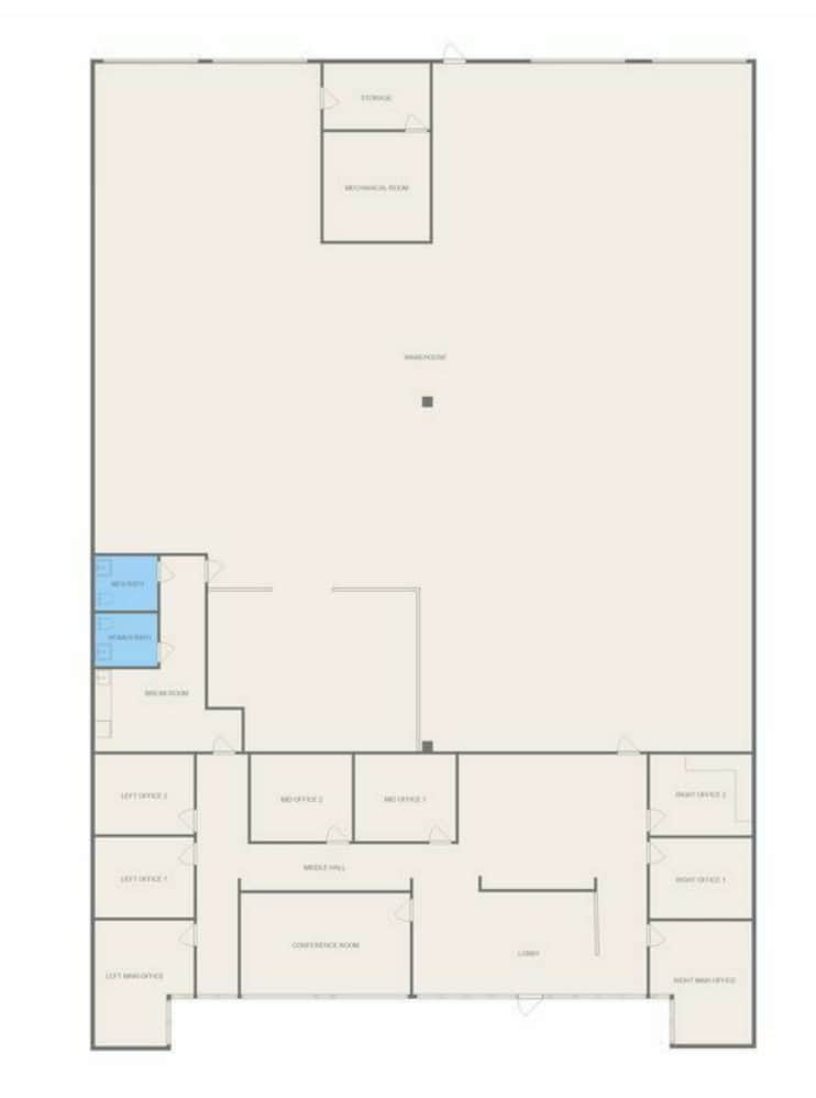 17740 Ashley Dr, Panama City Beach, FL for lease Floor Plan- Image 1 of 2