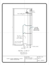 3815 N US Hwy 1, Cocoa, FL à louer Plan d’étage- Image 1 de 6