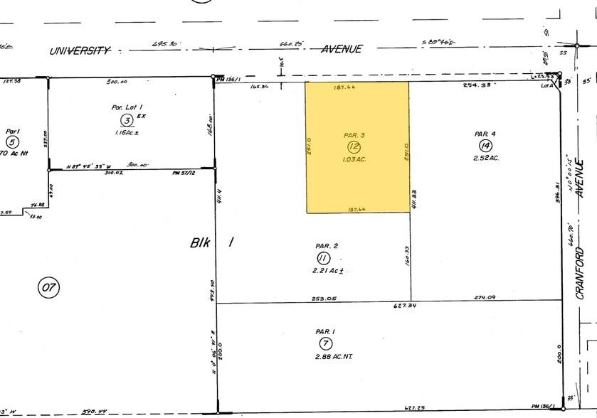 1550 University Ave, Riverside, CA for sale - Plat Map - Image 2 of 22