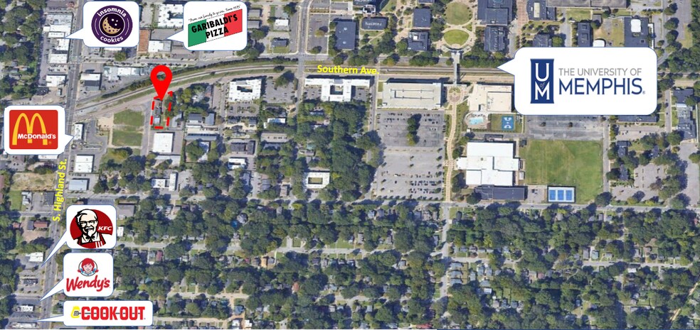 3545 Southern Ave, Memphis, TN for sale - Primary Photo - Image 1 of 2