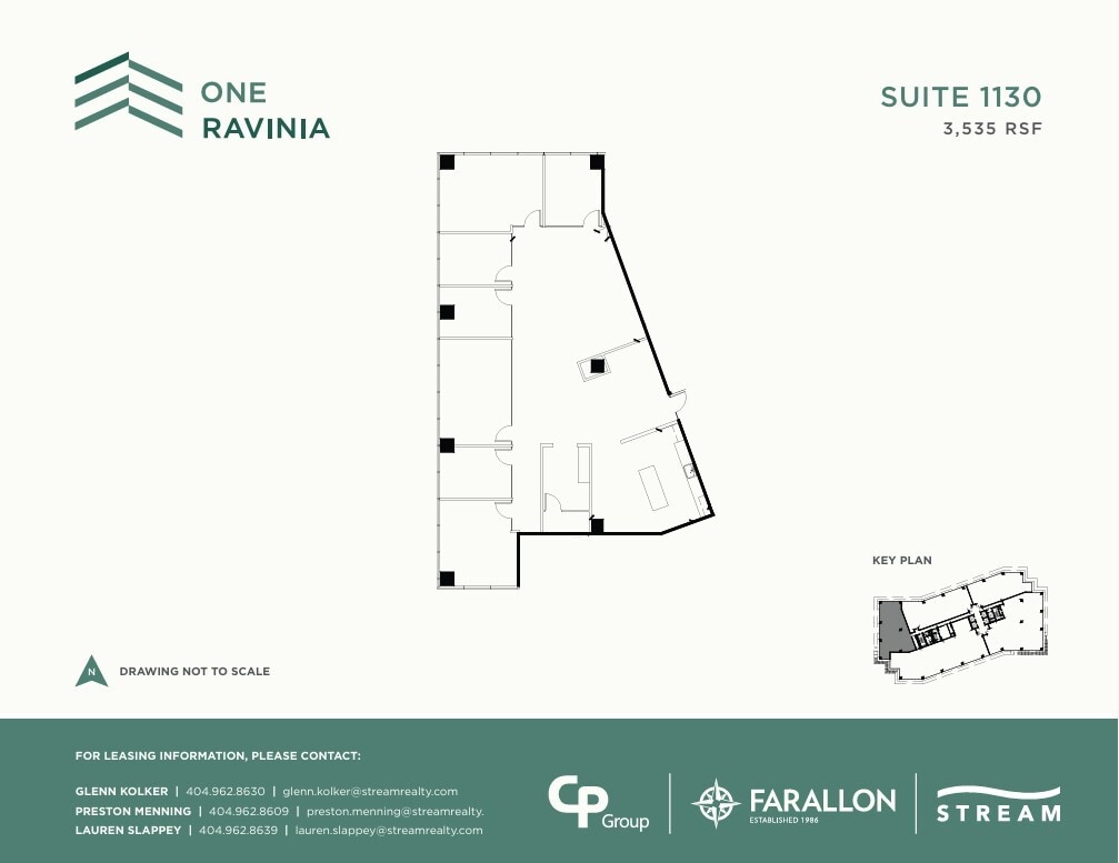 1 Ravinia Dr, Atlanta, GA for lease Floor Plan- Image 1 of 1