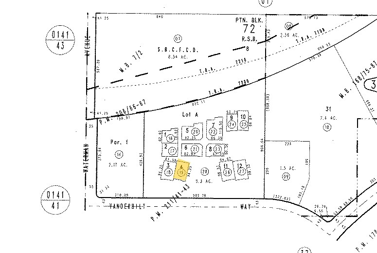 368 E Vanderbilt Way, San Bernardino, CA à louer - Plan cadastral - Image 3 de 14
