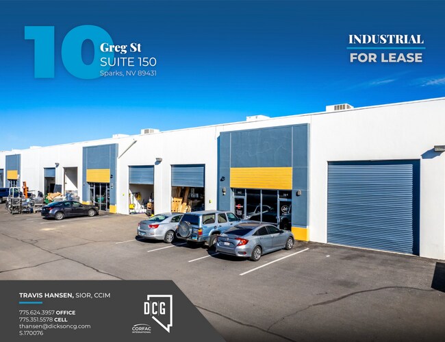 More details for 10 Greg St, Sparks, NV - Industrial for Lease