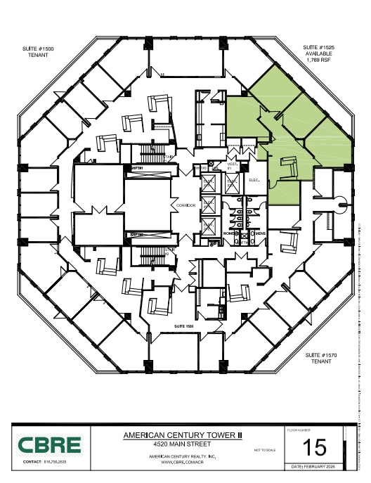 4520 Main St, Kansas City, MO à louer Plan d’étage- Image 1 de 1