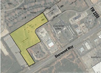 Plus de détails pour 6114 Sherwood Way Blvd, San Angelo, TX - Terrain à vendre