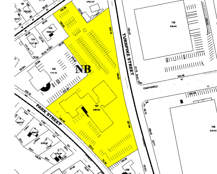 966 Park St, Stoughton, MA à louer - Plan cadastral - Image 2 de 22