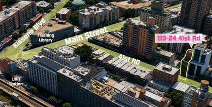 13324 41st Rd, Flushing, NY - Aérien Vue de la carte