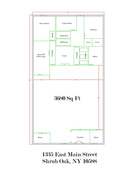 1366 E Main St, Shrub Oak, NY for lease - Site Plan - Image 1 of 14