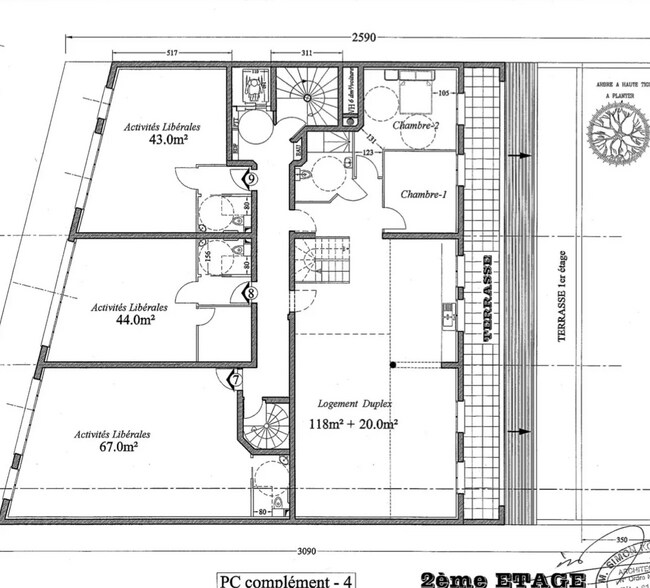 93 Avenue Pierre Sémard, Villiers-le-Bel à louer - Plan d’étage - Image 3 de 4