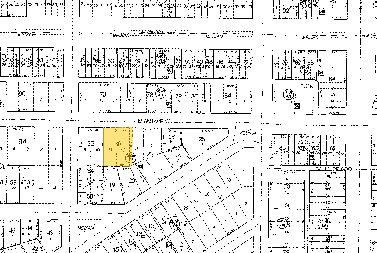 229-239 Miami Ave W, Venice, FL for lease - Plat Map - Image 2 of 8