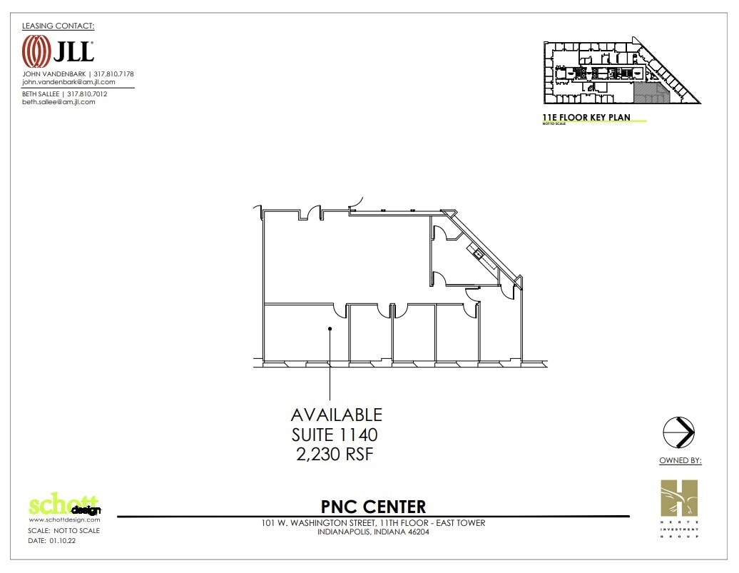 101-115 W Washington St, Indianapolis, IN for lease Floor Plan- Image 1 of 1