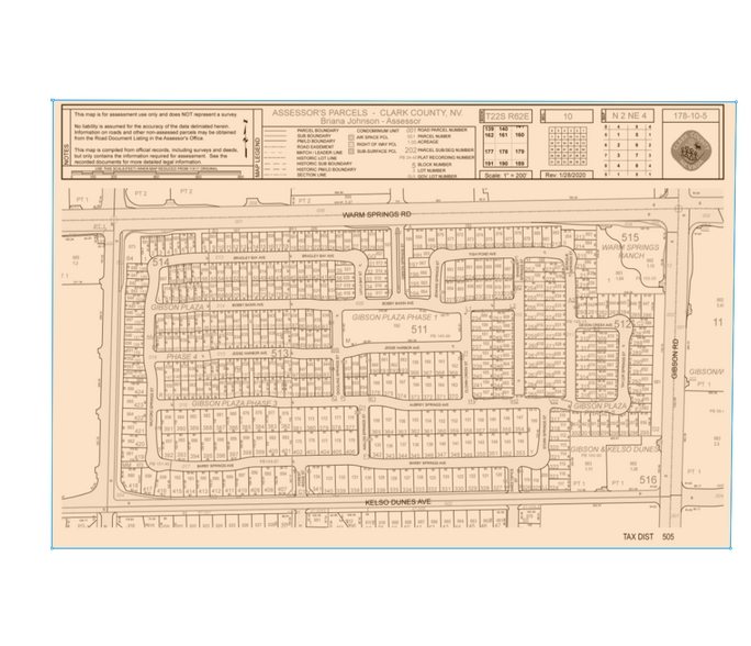 1122 Aubrey Springs Ave, Henderson, NV à vendre - Plan cadastral - Image 1 de 1