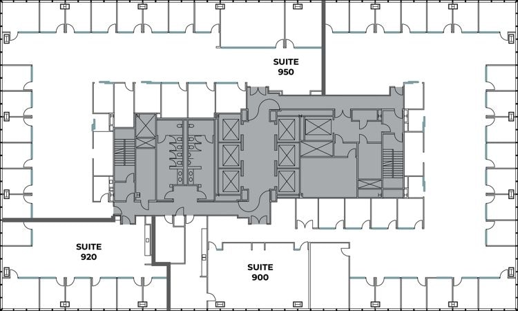 4655 Executive Dr, San Diego, CA à louer Plan d’étage- Image 1 de 1