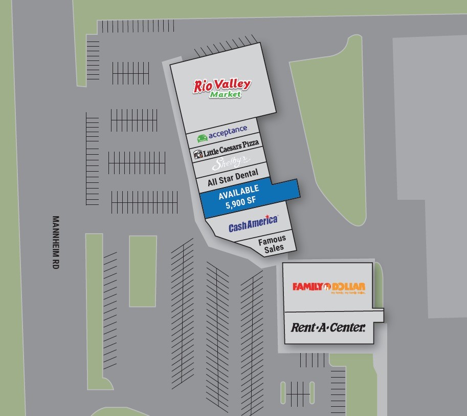 2700-2745 Mannheim Rd, Franklin Park, IL for lease Floor Plan- Image 1 of 1