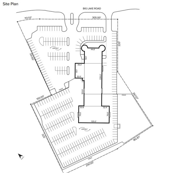 8105 Big Lake Rd, Clarkston, MI à vendre - Plan de site - Image 3 de 3