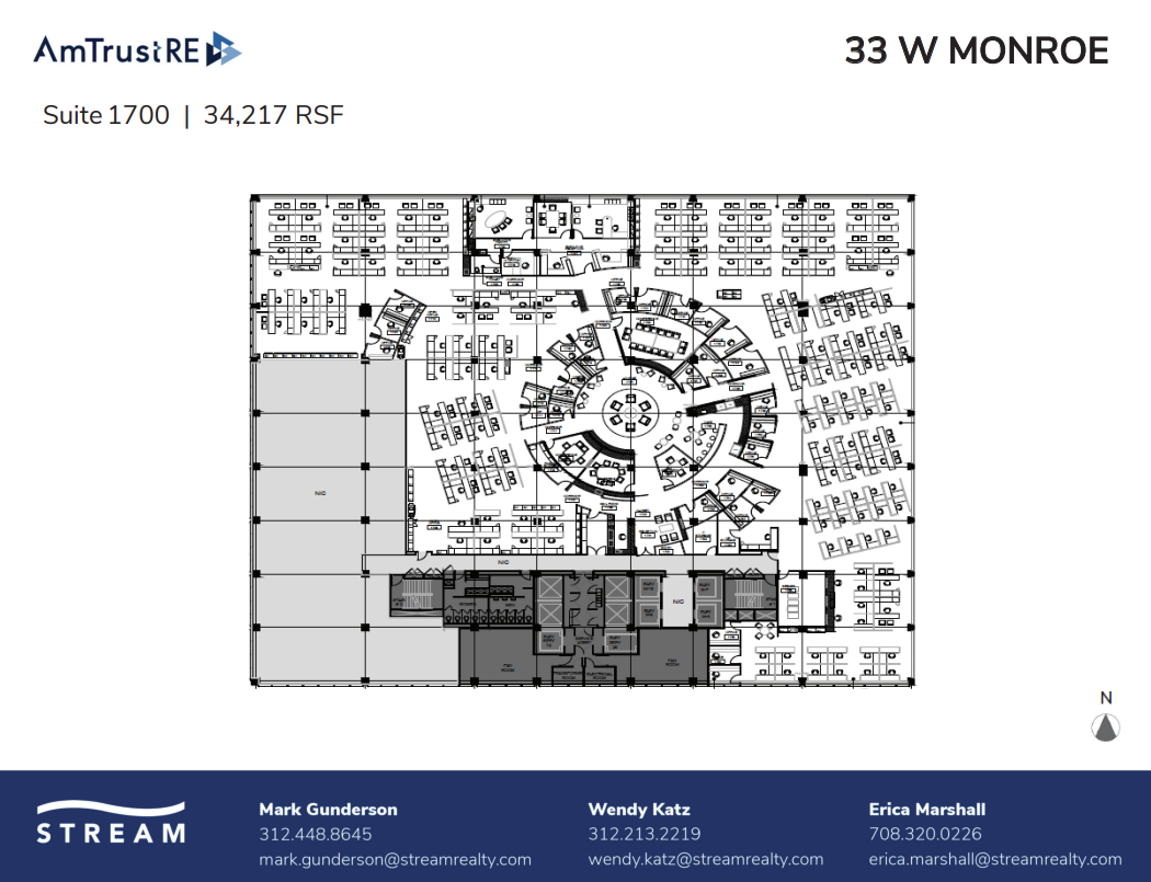 33 W Monroe St, Chicago, IL for lease Floor Plan- Image 1 of 1