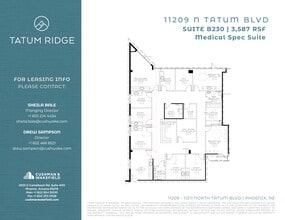 11209 N Tatum Blvd, Phoenix, AZ for lease Site Plan- Image 1 of 1