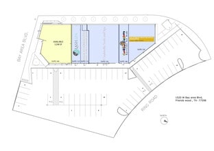 1520 W Bay Area Blvd, Friendswood, TX for lease Site Plan- Image 1 of 1