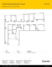 6957 W Plano Pky, Plano, TX for lease Floor Plan- Image 1 of 1