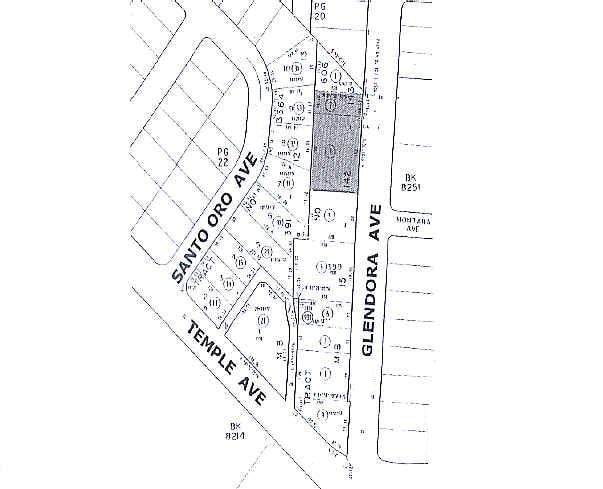 657-669 Glendora Ave, La Puente, CA for sale - Plat Map - Image 2 of 38