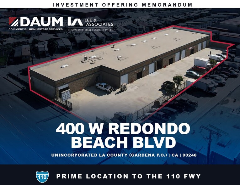 400 W Redondo Beach Blvd, Gardena, CA for sale - Building Photo - Image 1 of 7