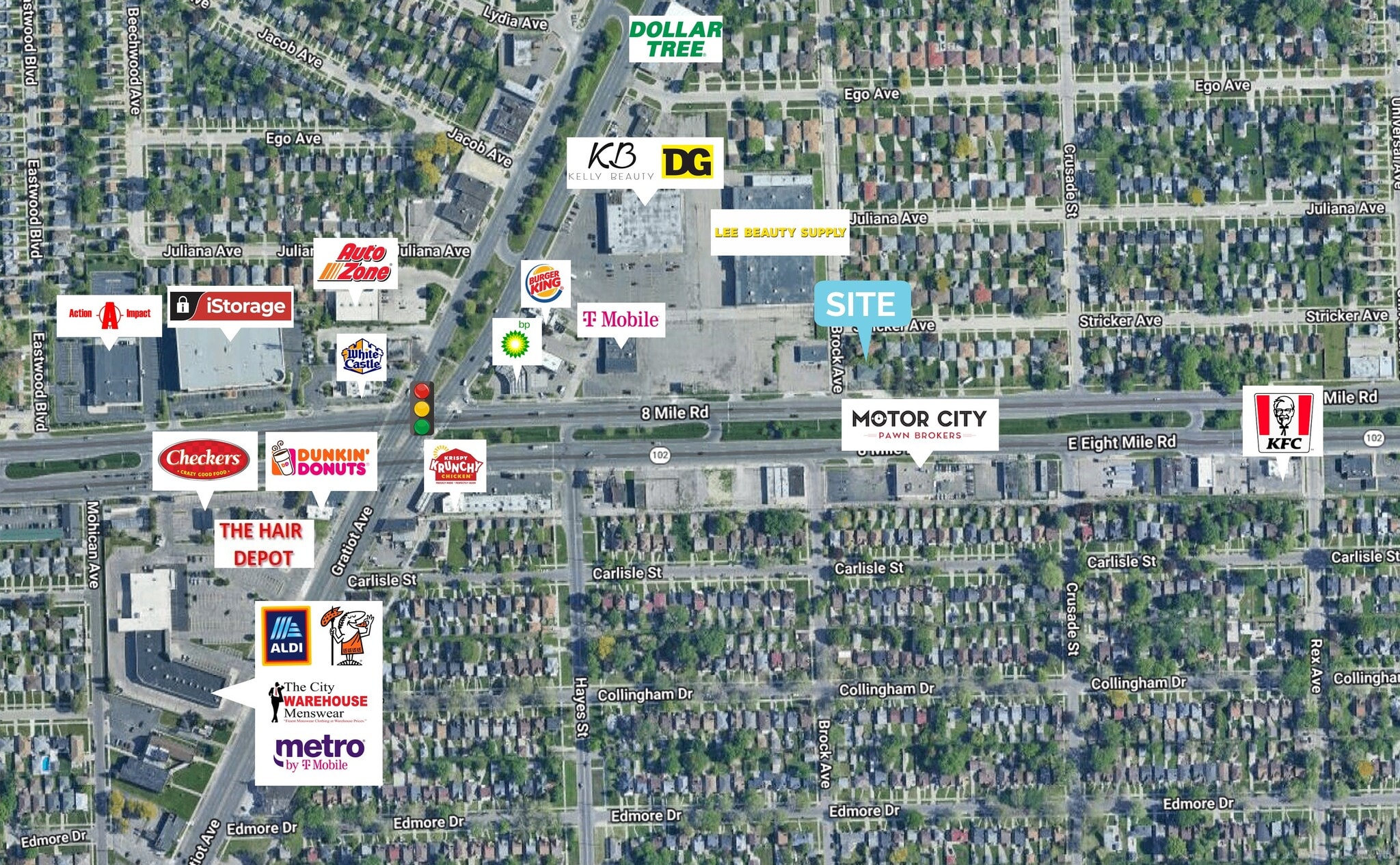15301 E 8 Mile Rd, Eastpointe, MI à louer Photo intérieure- Image 1 de 2