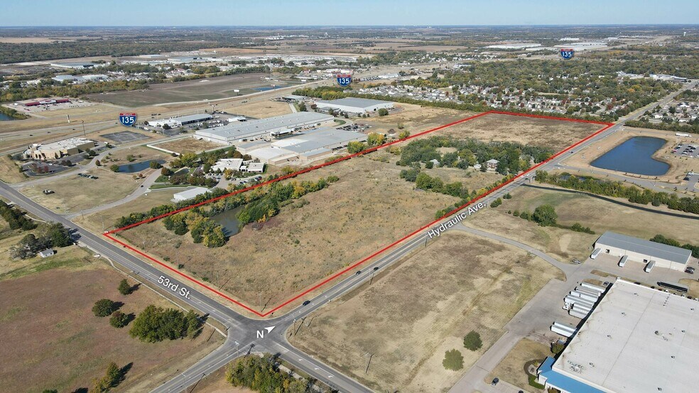 5611 N Hydraulic Ave, Park City, KS for sale - Aerial - Image 2 of 6