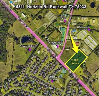 Plus de détails pour 000 Ranch Trail Rd, Rockwall, TX - Terrain à vendre