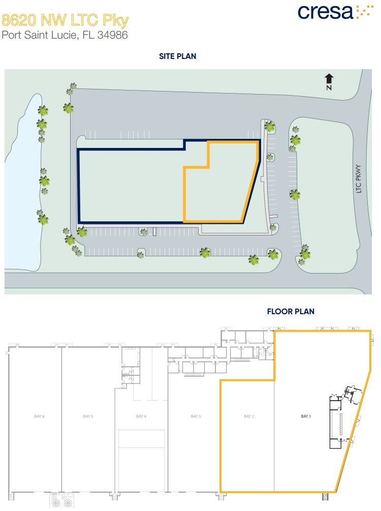 8620 NW LTC Pky, Port Saint Lucie, FL for lease Floor Plan- Image 1 of 1