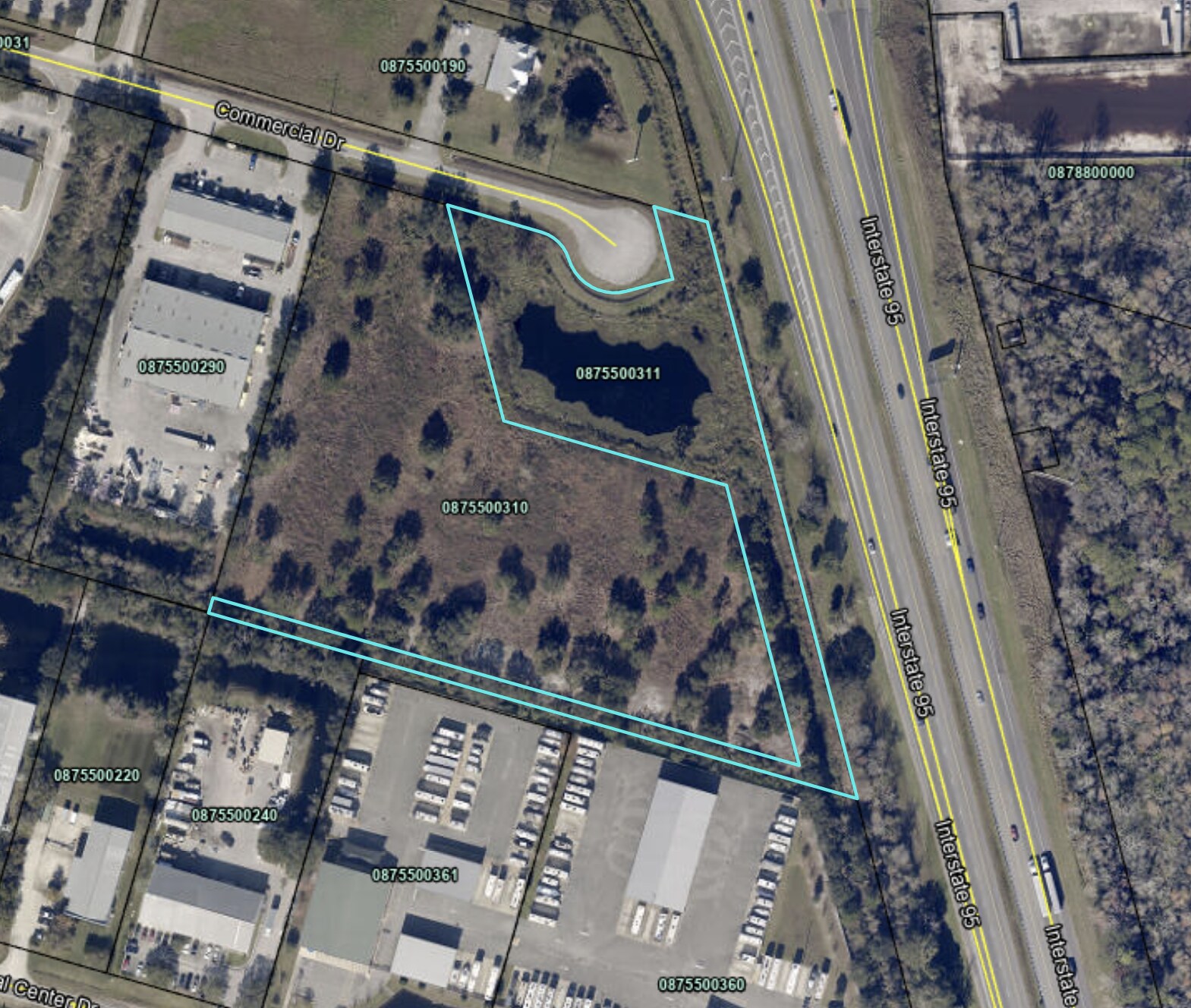 0 Commercial Dr, Saint Augustine, FL à vendre Aérien- Image 1 de 3