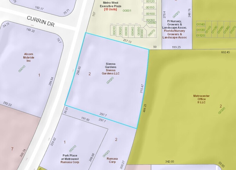 1701 Park Center Dr, Orlando, FL à louer - Plan cadastral - Image 2 de 23