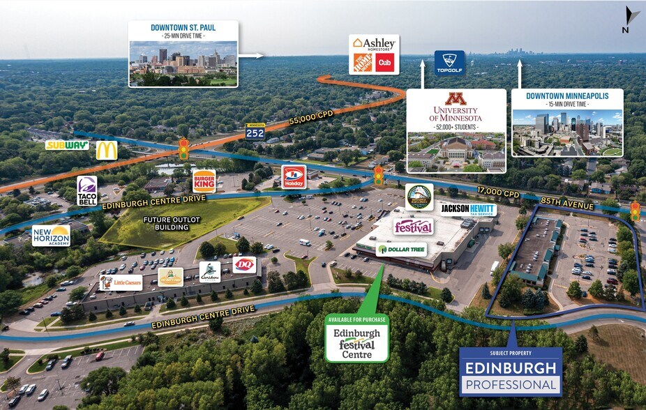 8500 Edinbrook Pky, Brooklyn Park, MN for lease - Building Photo - Image 2 of 6