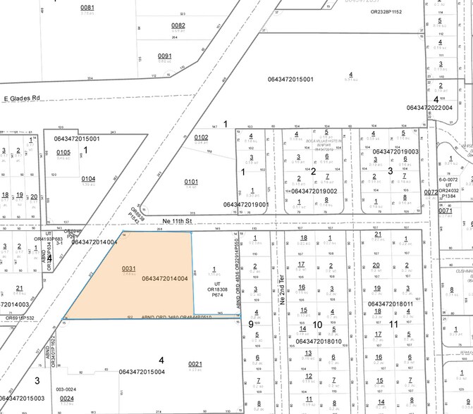 990-1000 N Federal Hwy, Boca Raton, FL à louer - Plan cadastral - Image 2 de 36