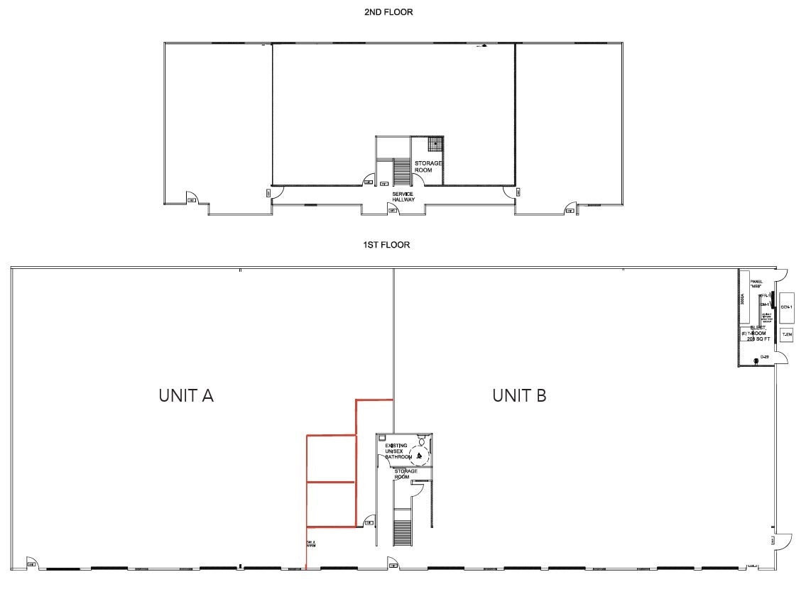 3535 N Anza Rd, Palm Springs, CA à louer Plan d’étage- Image 1 de 1