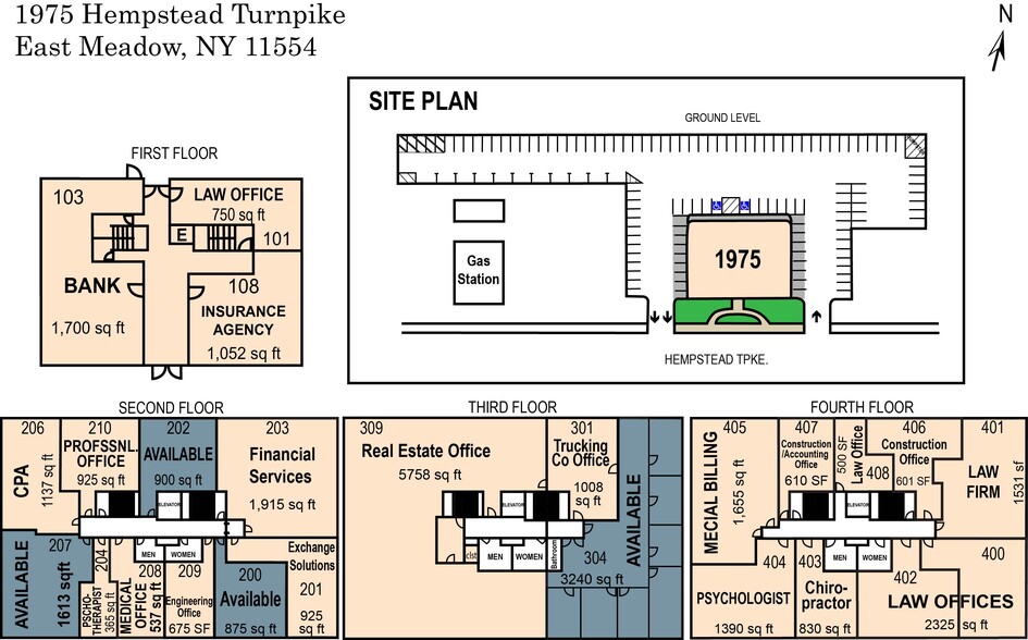 1975 Hempstead Tpke, East Meadow, NY for lease - Site Plan - Image 2 of 10