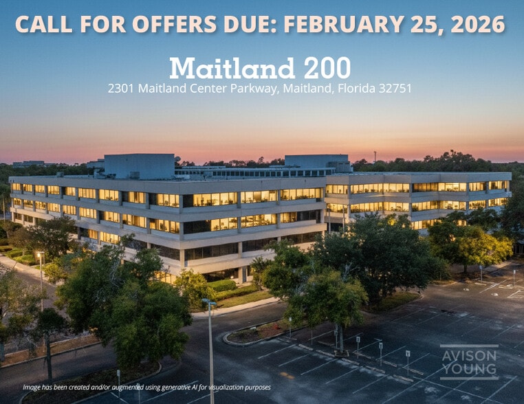 2301 Maitland Center Pky, Maitland, FL for sale - Primary Photo - Image 1 of 17