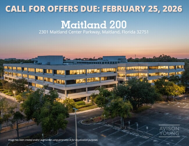 More details for 2301 Maitland Center Pky, Maitland, FL - Office for Sale