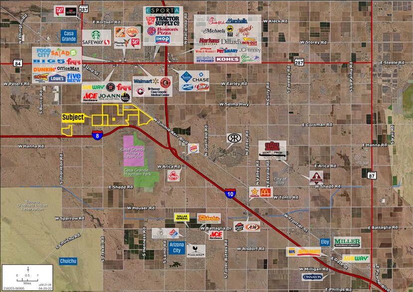 Selma Highway & Trekell Rd rd, Casa Grande, AZ à vendre - Photo du bâtiment - Image 2 de 4
