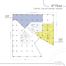 1220 L St NW, Washington, DC for lease Floor Plan- Image 1 of 4