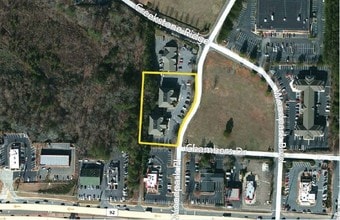 203 Woodpark Pl, Woodstock, GA - AERIAL map view