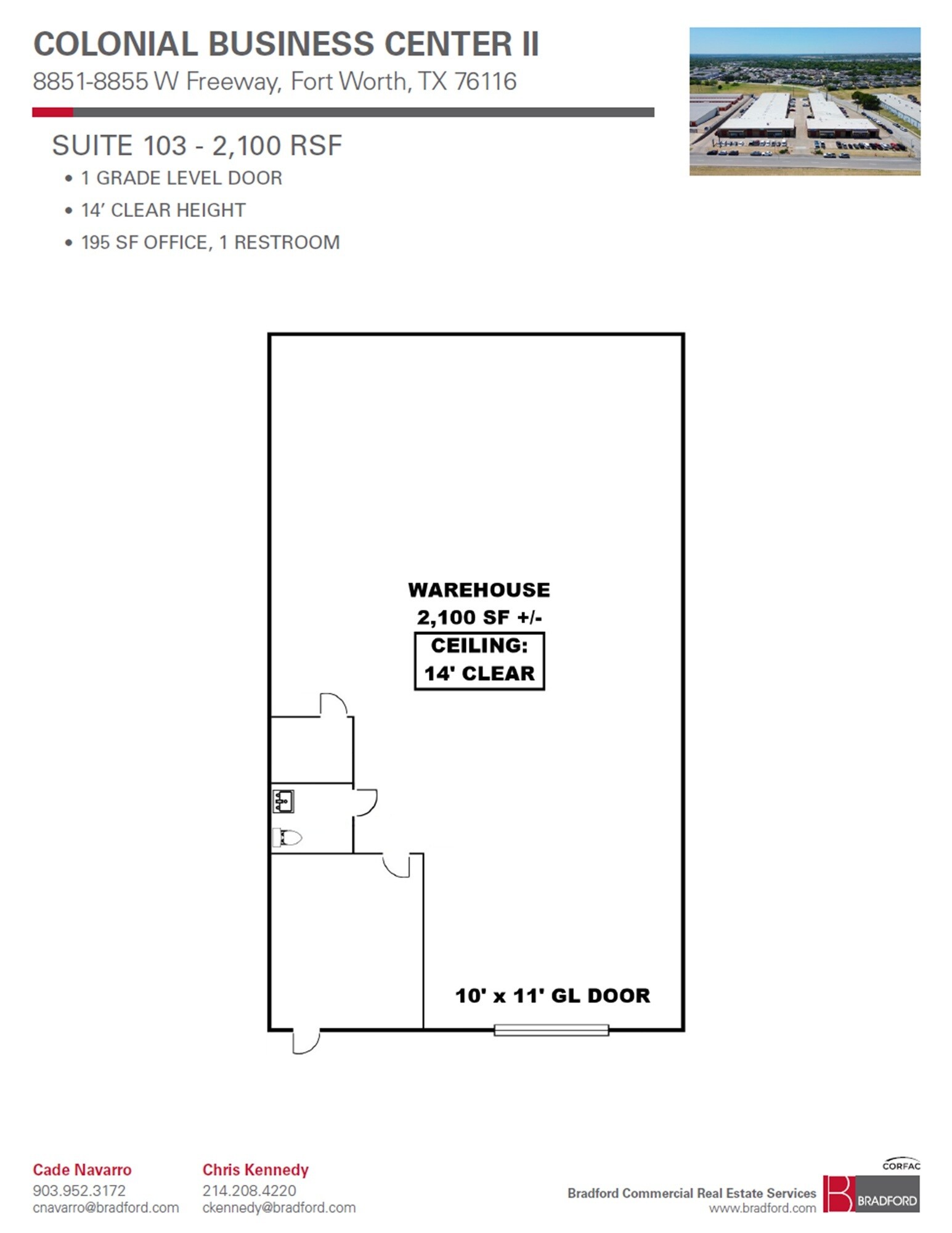 8851 West Fwy, Fort Worth, TX for lease Floor Plan- Image 1 of 1