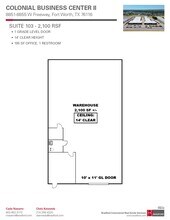 8851 West Fwy, Fort Worth, TX for lease Floor Plan- Image 1 of 1